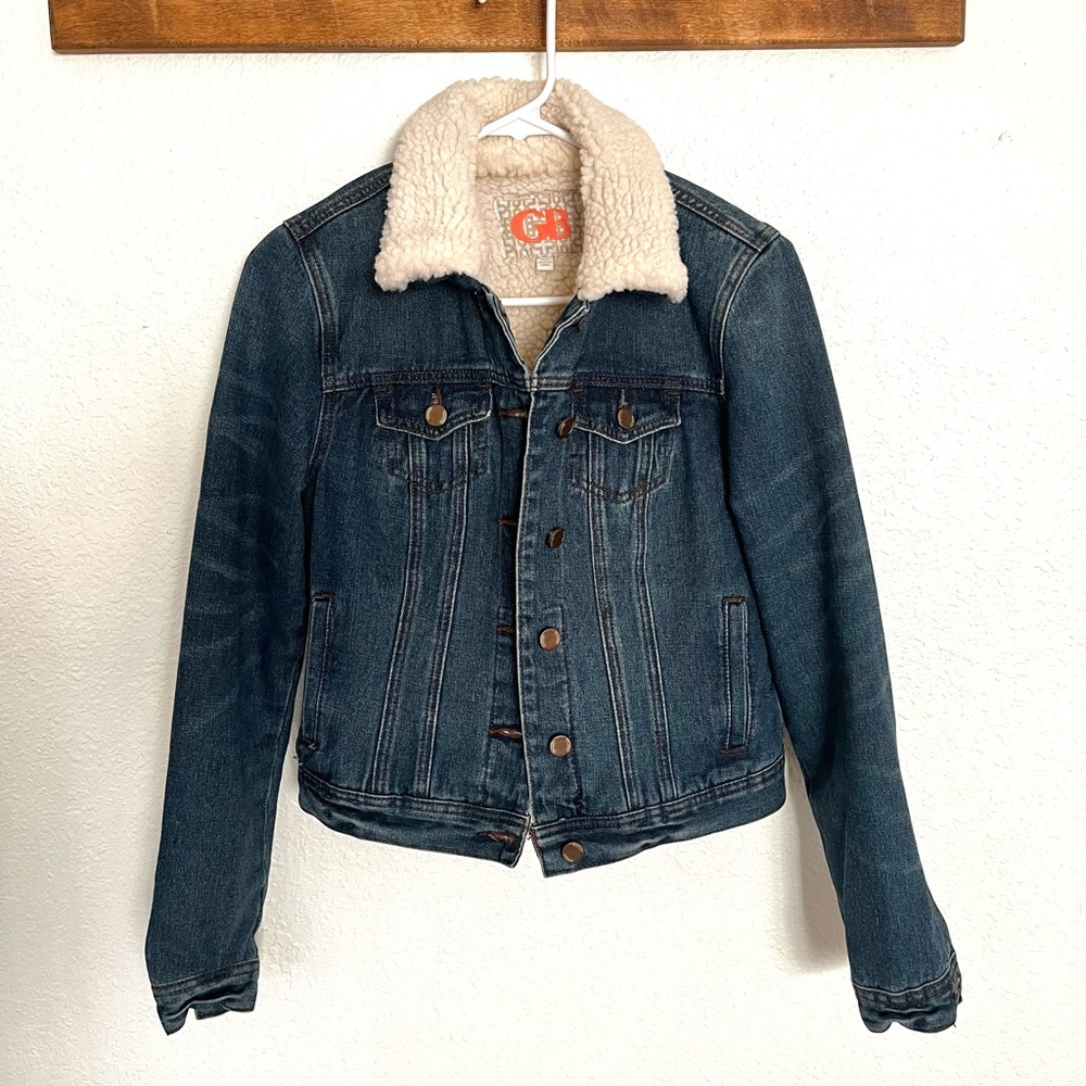 Fleece Lined Jean Jacket XS